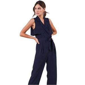 E.SSUE Elegant Navy Jumpsuit